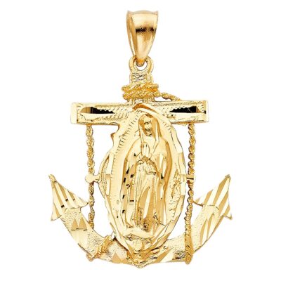 14KY OUR LADY OF GUADALUPE PENDANT